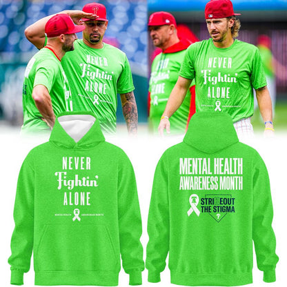 Never Fightin' Alone 💚 Hoodie