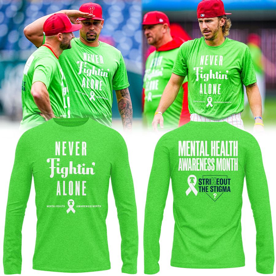 Never Fightin' Alone 💚 Long Sleeve Shirt