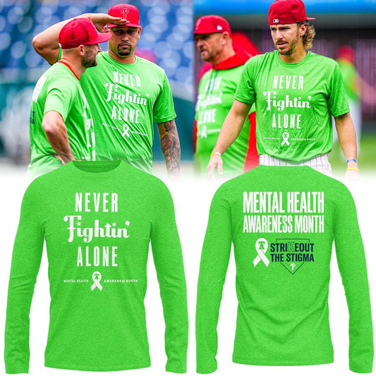 Never Fightin' Alone 💚 Long Sleeve Shirt
