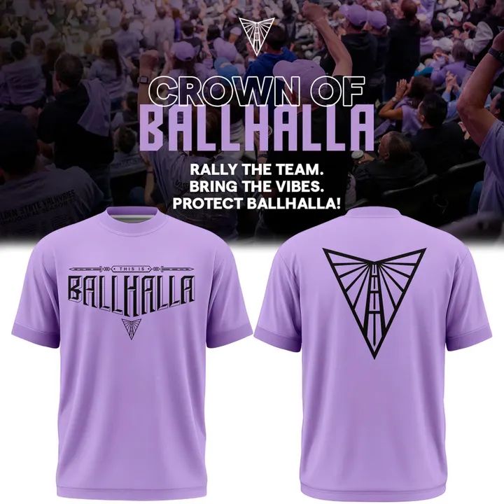 2026 Exclusive Version T-Shirt "BALLHALLA" Golden State Valkyries!