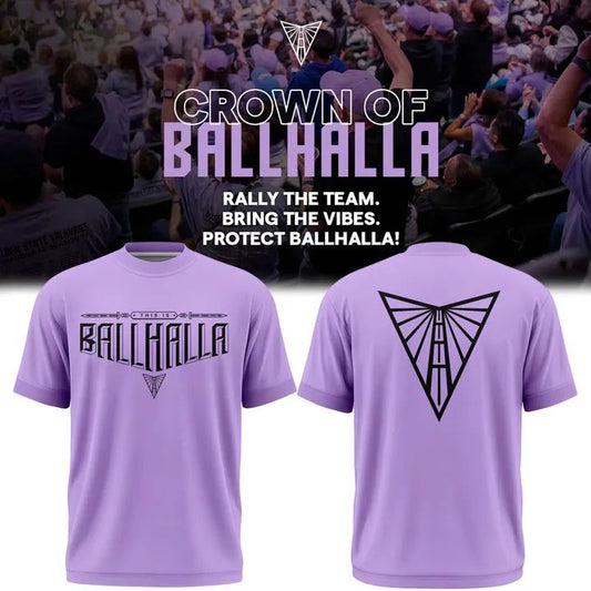 2026 Exclusive Version T-Shirt "BALLHALLA" Golden State Valkyries!