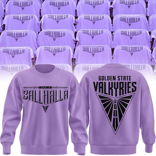 2026 Limited edition Sweatshirt "BALLHALLA" Golden State Valkyries