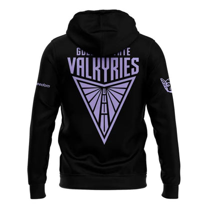 2026 Limited edition Hoodie Black "BALLHALLA" Golden State Valkyries