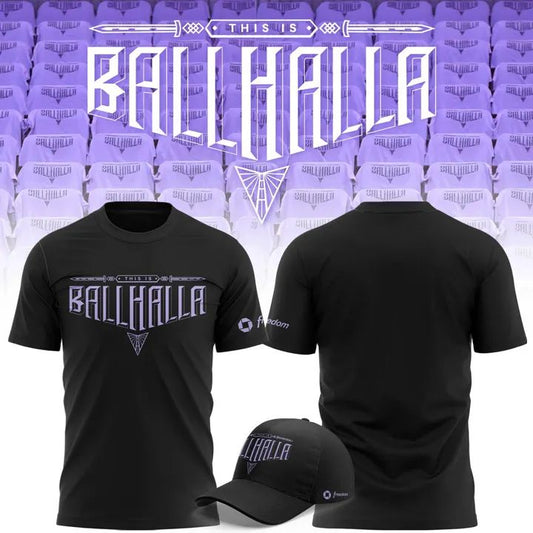 2026 Exclusive Version T-Shirt "BALLHALLA" Golden State Valkyries for fans