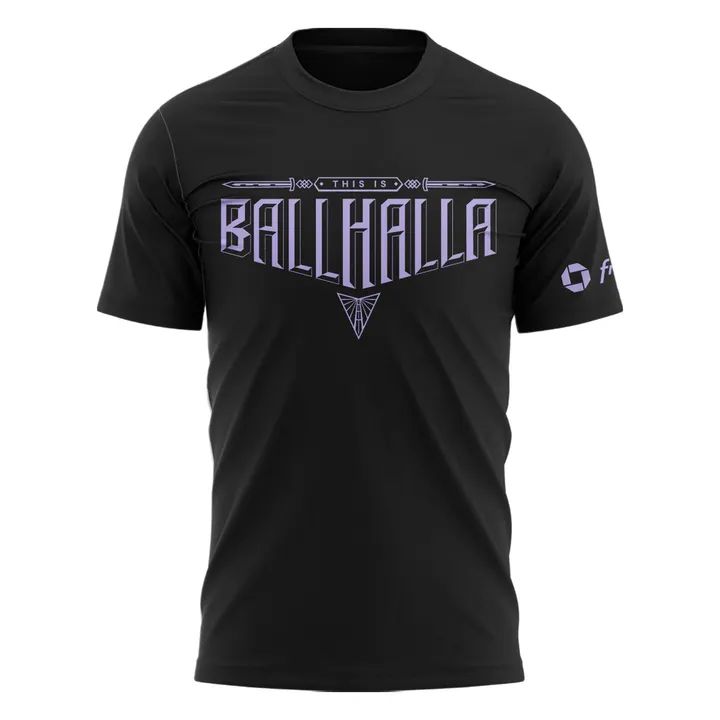 2026 Exclusive Version T-Shirt "BALLHALLA" Golden State Valkyries for fans