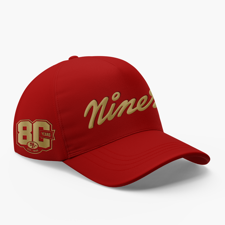 1.2026 Exclusive San Francisco 49ers 80th Year Anniversary Tshirt