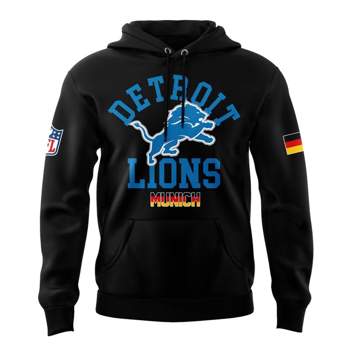Detroit Lions Munich game 2026 Hoodie