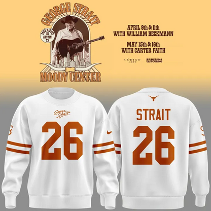 Limited Edition Sweatshirt GStrait x Texas Longhorns tour 2026