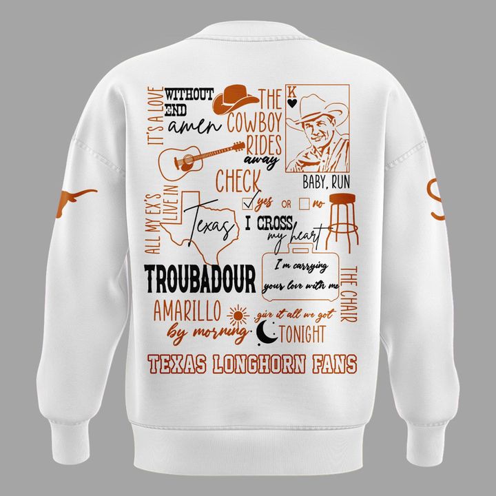 Limited Edition Sweatshirt GStrait x Texas Longhorns tour 2026