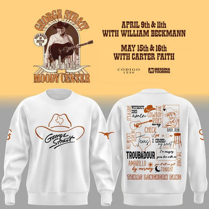 Limited Edition Sweatshirt GStrait x Texas Longhorns tour 2026
