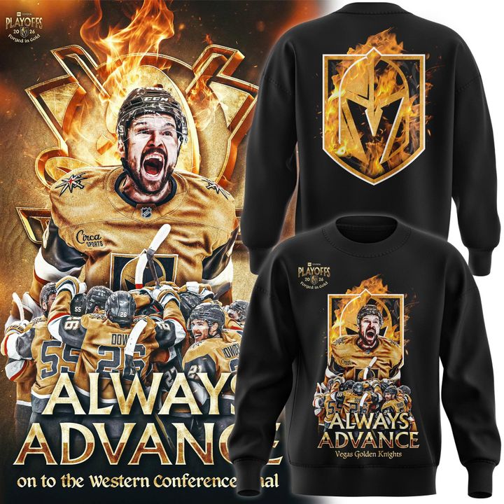 VGN Knights﻿ "Alway Advance" Playoffs 2026 Sweatshirt