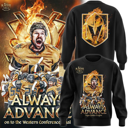 VGN Knights﻿ "Alway Advance" Playoffs 2026 Sweatshirt