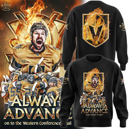 VGN Knights﻿ "Alway Advance" Playoffs 2026 Sweatshirt
