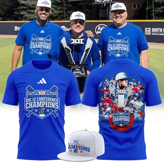 Jayhawks B12 Conference Champions Limited Edition Shirt