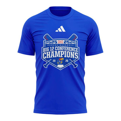 Jayhawks B12 Conference Champions Limited Edition Shirt