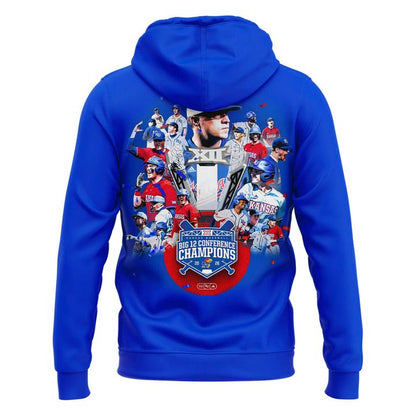 Kansas Jayhawks baseball 2026 Conference Regular Season Champions Hoodie