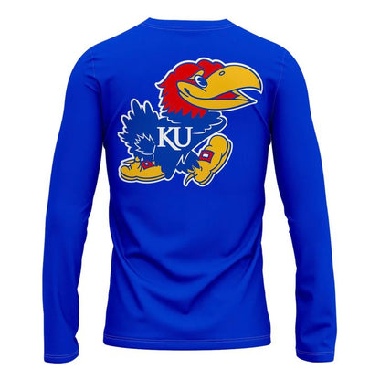 Unisex adidas Royal Kansas Jayhawks 2026 Baseball Regular Season Champions Long Tee