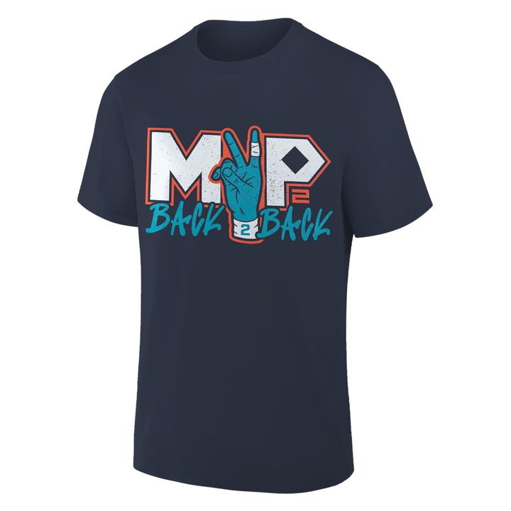 OKC Thunder 2026 MVP Back 2 Back Signature T-shirt