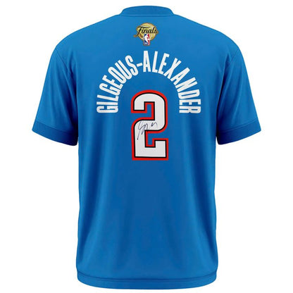 Shai Gilgeous Alexander BACK-TO-BACK MVP Blue T-Shirt