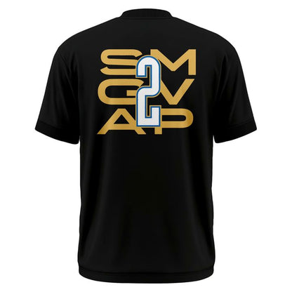 Shai Gilgeous Alexander BACK-TO-BACK MVP Black T-Shirt V2
