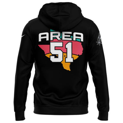 San Antonio Spurs Fiesta Alien Landing Hoodie