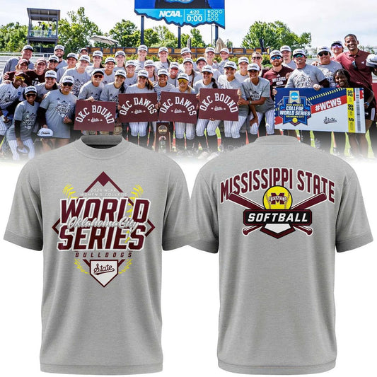 Mississippi State Softball Women’s College World Series Exclusive 2026 T-Shirt