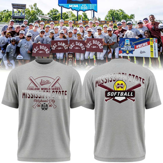 Mississippi State Softball Women’s College World Series Exclusive 2026 T-Shirt