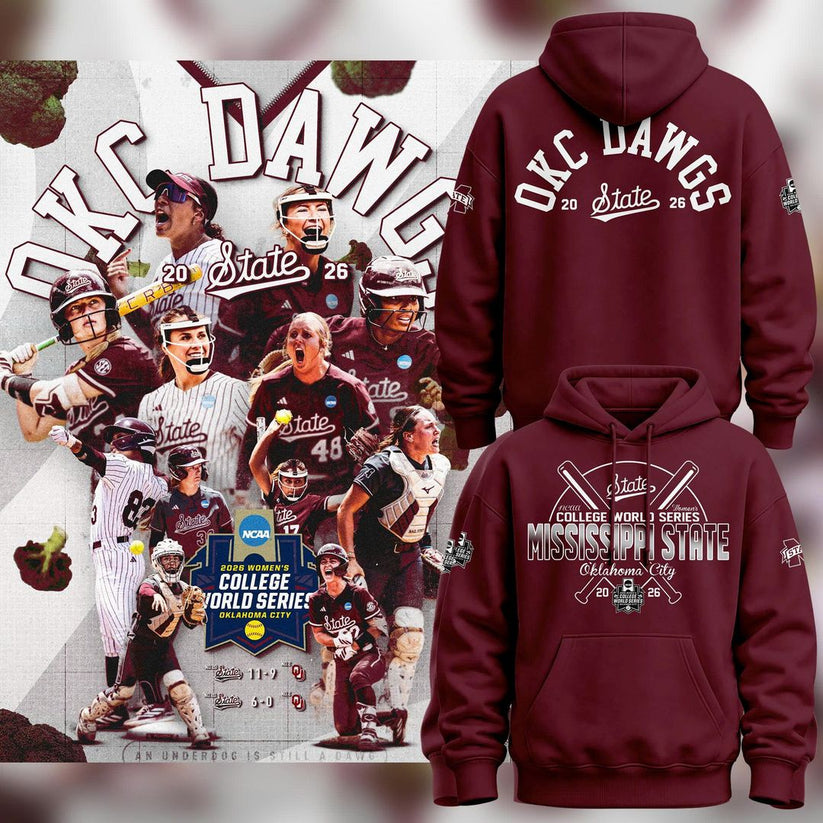 Mississippi State Softball Women’s College World Series Limited edition Hoodie