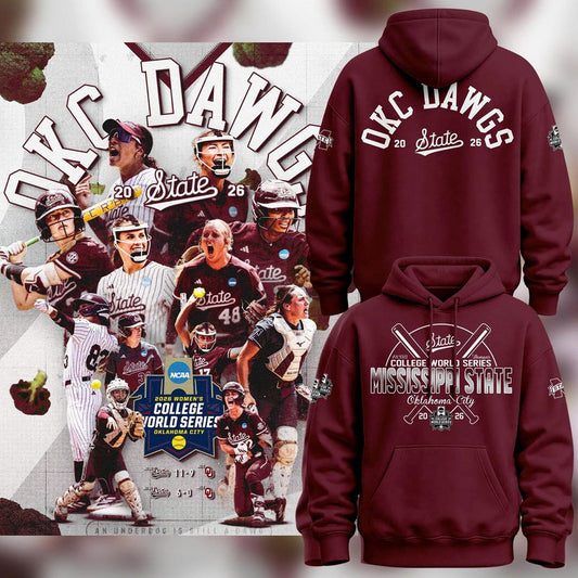 Mississippi State Softball Women’s College World Series Limited edition Hoodie