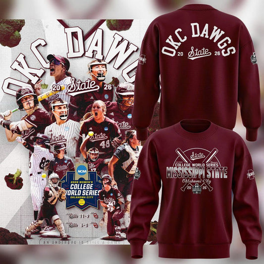 Mississippi State Softball Women’s College World Series Limited edition Sweatshirt