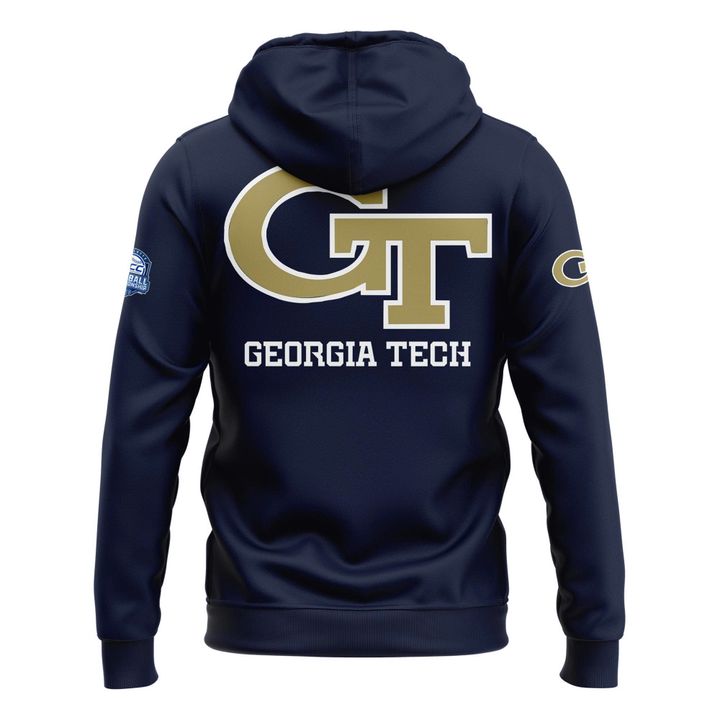 .GT.Yellow Jackets 2026 ACC Tournament & Regular Season Back2Back Champions Hoodie