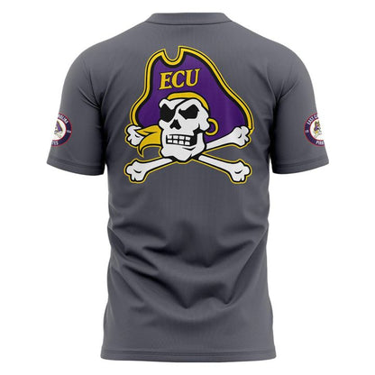East Carolina Pirates 2026 American Baseball Champions T-Shirt - Gray v2