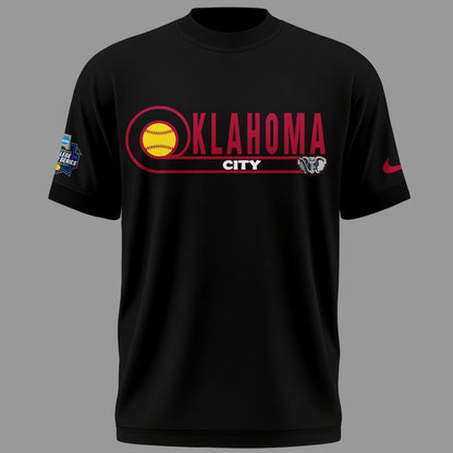 2026 Exclusive Alabama Crimson Tide softball Women’s College World Series T-Shirt Black