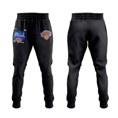 Men's New York Knicks Charcoal 2026 NBA Eastern Conference Champions Two-Sided Zip Hoodie