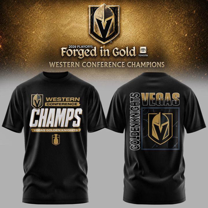 3. VGK   2026 Western Conference Champions T-Shirt