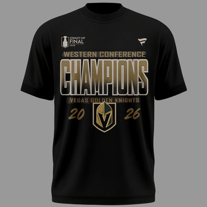 VGK   WESTERN CONFERENCE CHAMPIONS Tshirt 2026