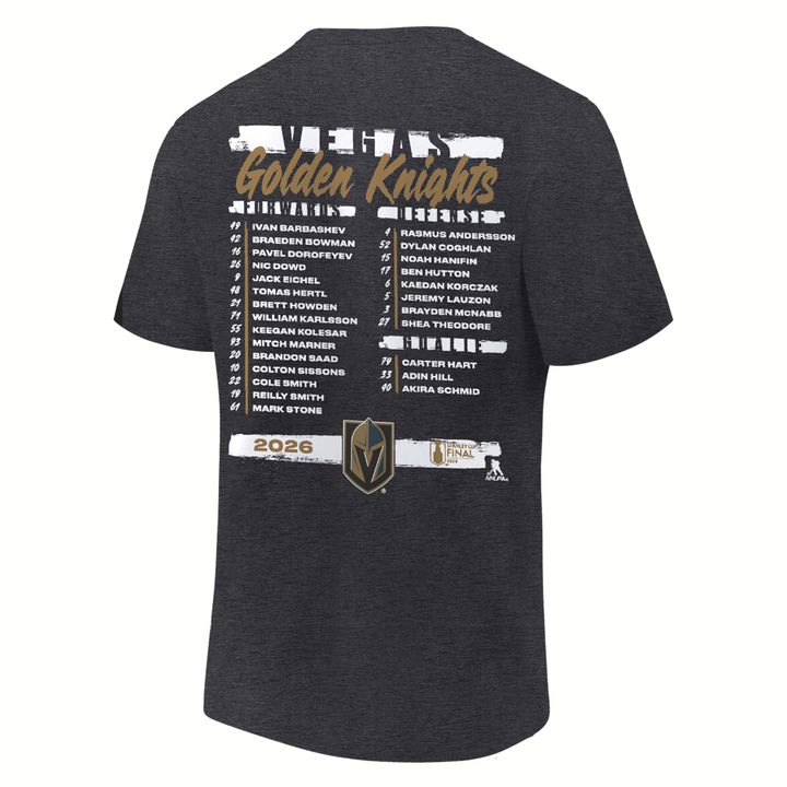 2.VGK   WESTERN CONFERENCE CHAMPIONS Tshirt 2026