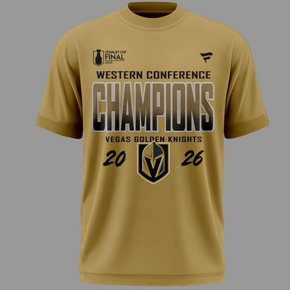 1.VGK  s WESTERN CONFERENCE CHAMPIONS Tshirt 2026