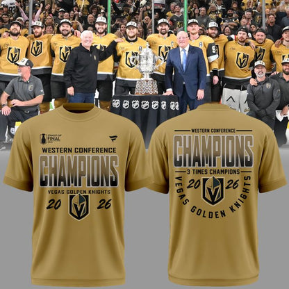1.VGK  s WESTERN CONFERENCE CHAMPIONS Tshirt 2026