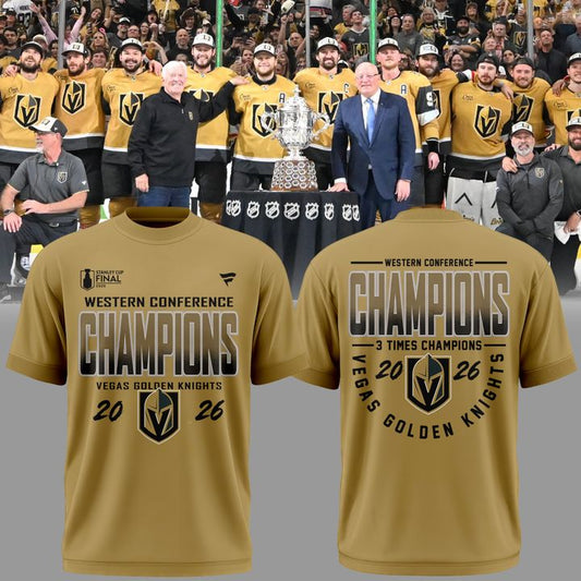 1.VGK  s WESTERN CONFERENCE CHAMPIONS Tshirt 2026