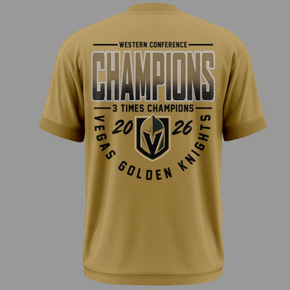 1.VGK  s WESTERN CONFERENCE CHAMPIONS Tshirt 2026