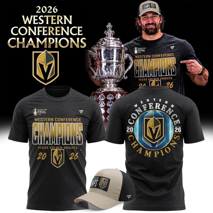 Unisex VGK  2026 Western Conference Champions T-Shirt