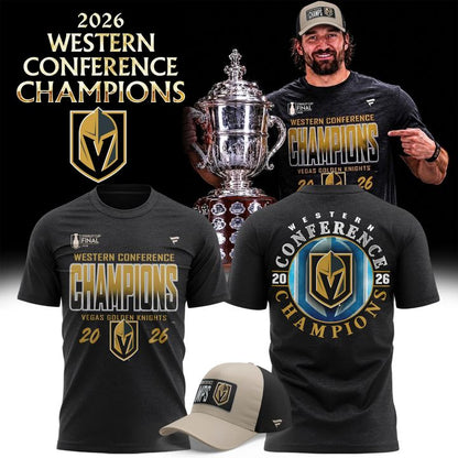 Unisex VGK  2026 Western Conference Champions T-Shirt
