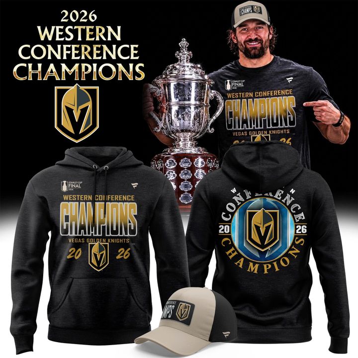 Unisex VGK  2026  Western Conference Champions Hoodie