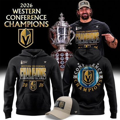 Unisex VGK  2026  Western Conference Champions Hoodie