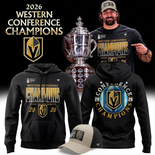 Unisex VGK  2026  Western Conference Champions Hoodie