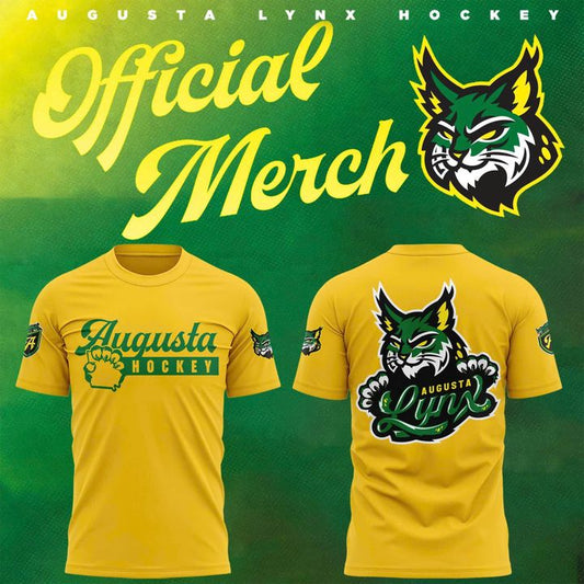 Lynx Yellow Green Stroke Tee