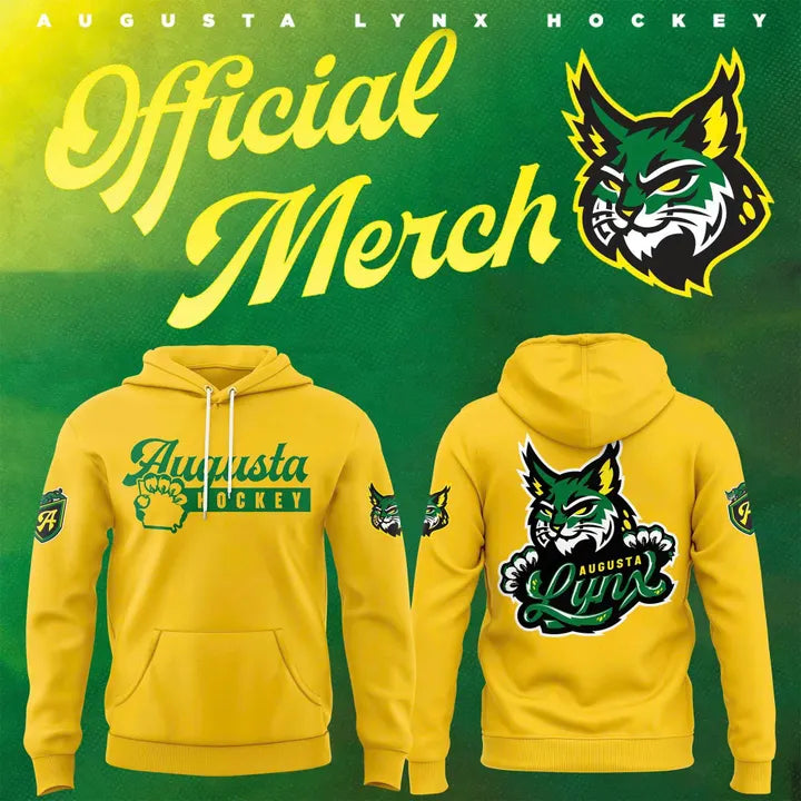 Lynx Yellow Green Stroke Hoodie
