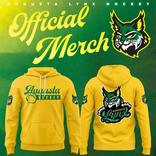 Lynx Yellow Green Stroke Hoodie