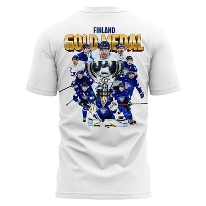 Leijonat Champions 2026 White T-Shirt
